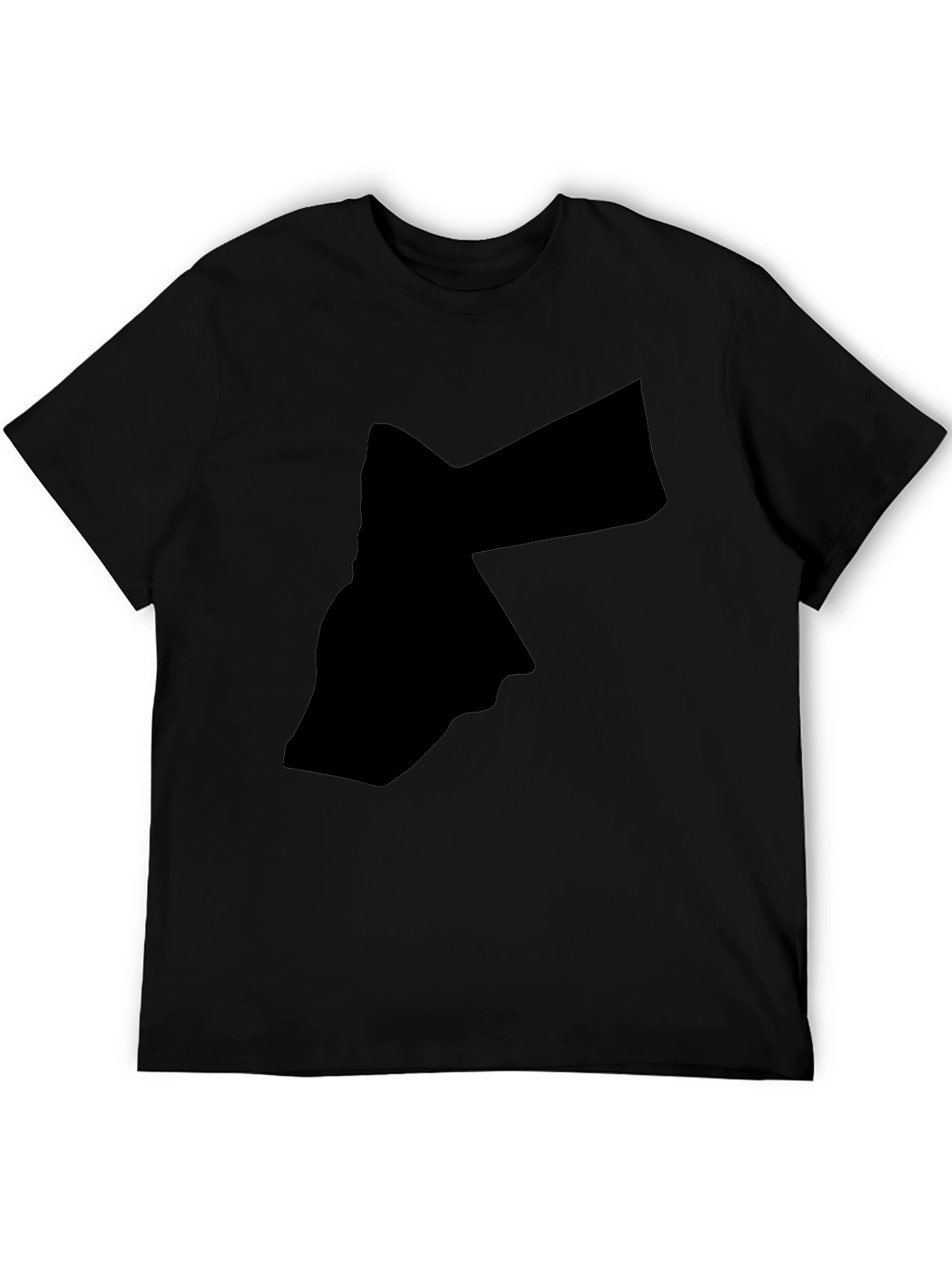 Jordan Map Silhouette Black T-Shirt