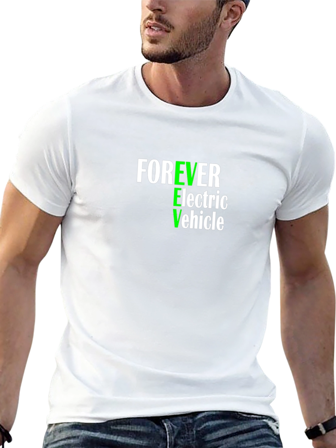 Forever Electric Vehicle T-Shirt - Eco-Friendly Fashion