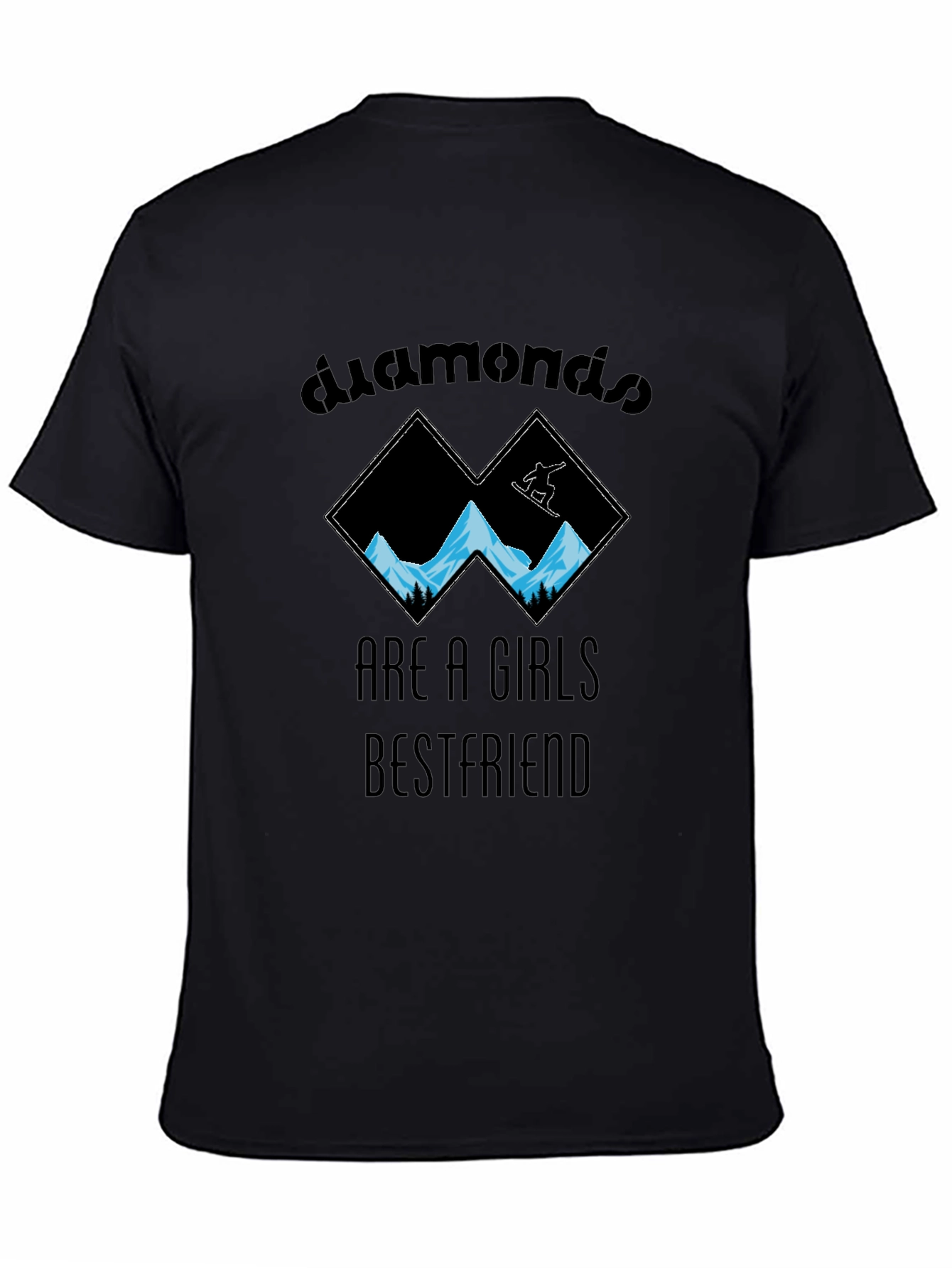 Diamonds Girl Bestfriend T-Shirt