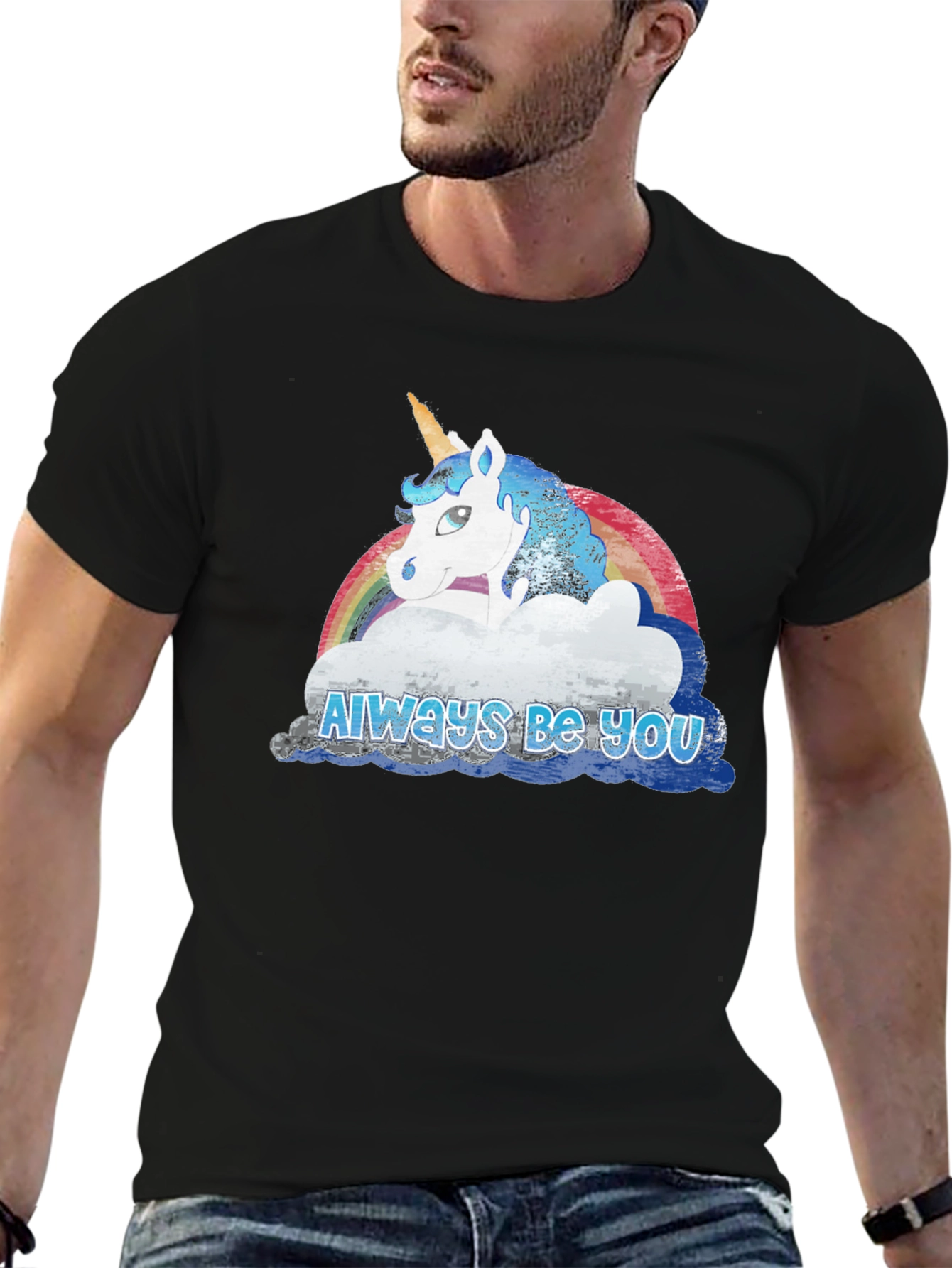 Always Be You Unicorn Rainbow T-Shirt