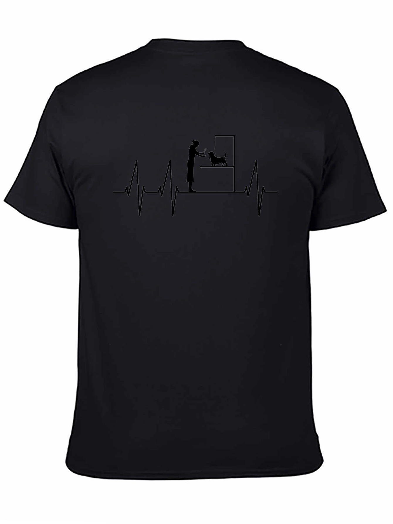 Dog Groomer Heartbeat T-Shirt