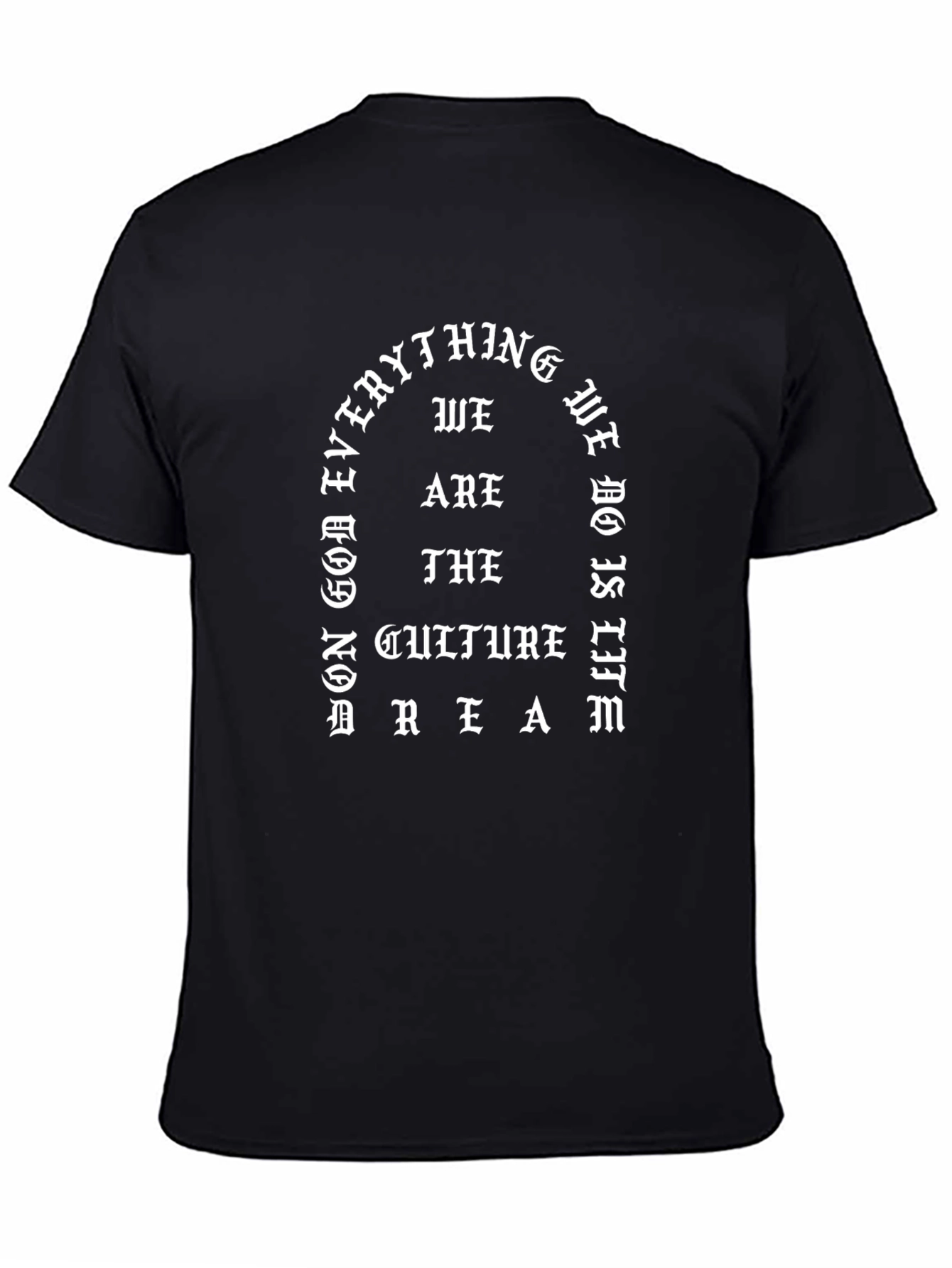 Culture Dream T-Shirt - Black