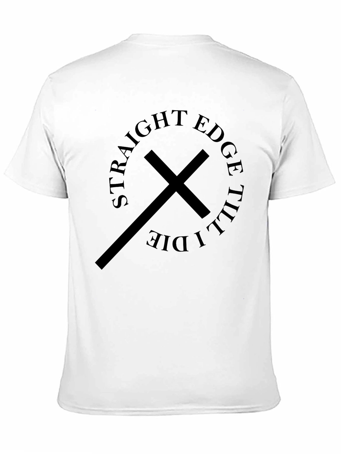 Straight Edge Till I Die T-Shirt