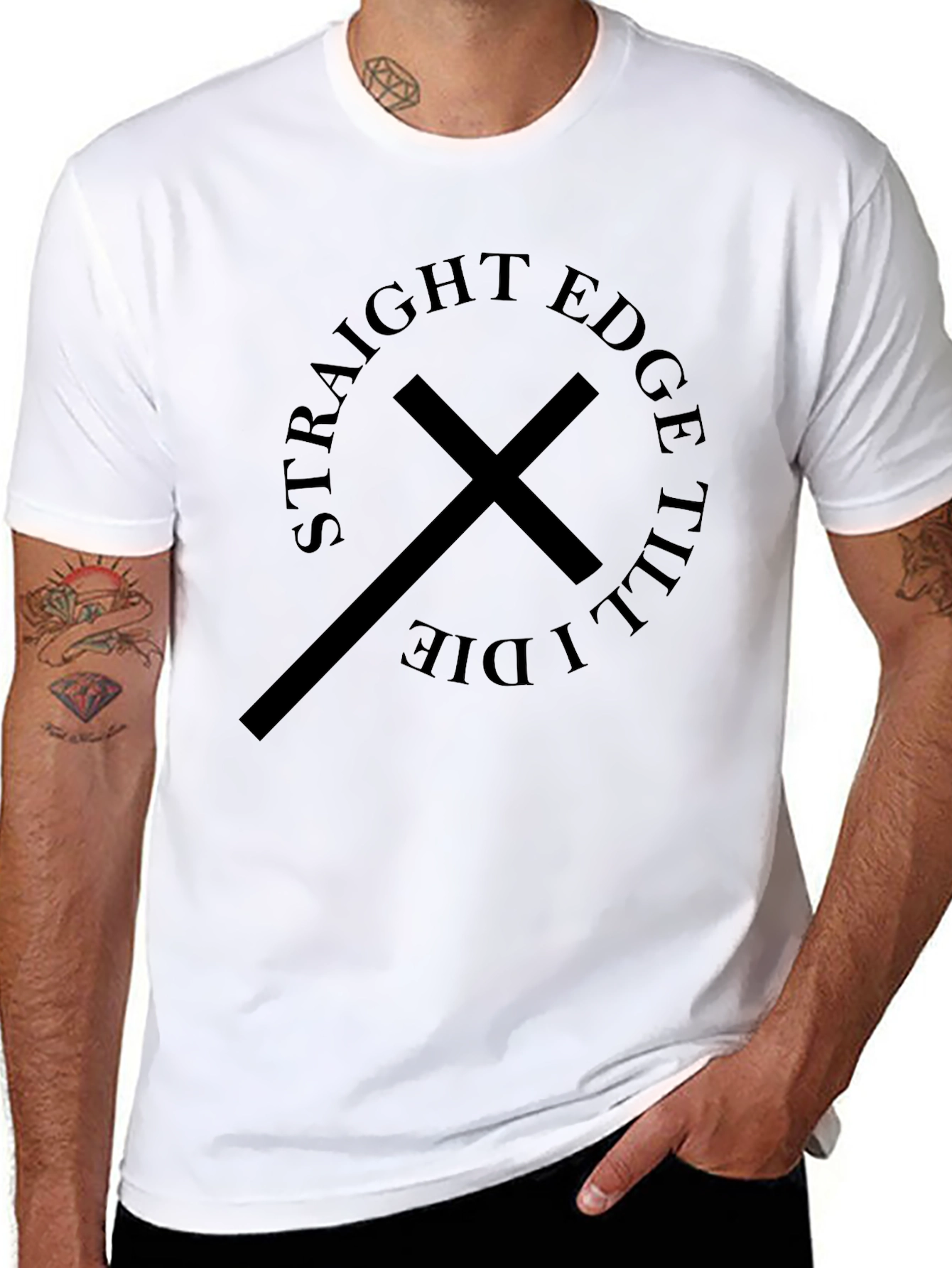 Straight Edge Till I Die T-Shirt