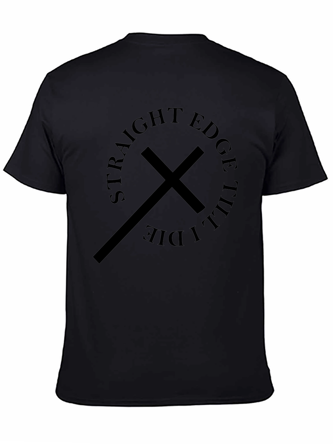 Straight Edge Till I Die T-Shirt