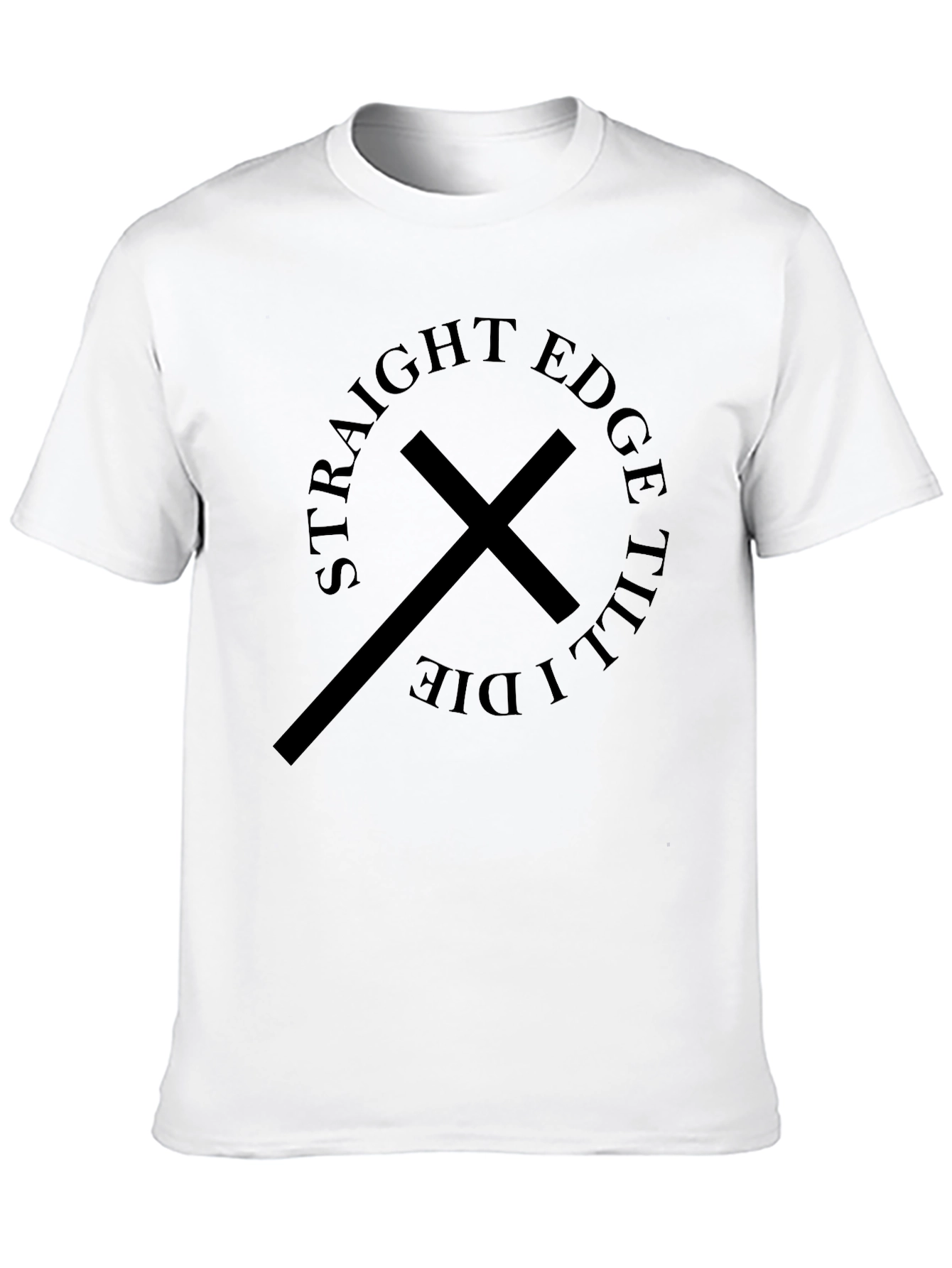 Straight Edge Till I Die T-Shirt