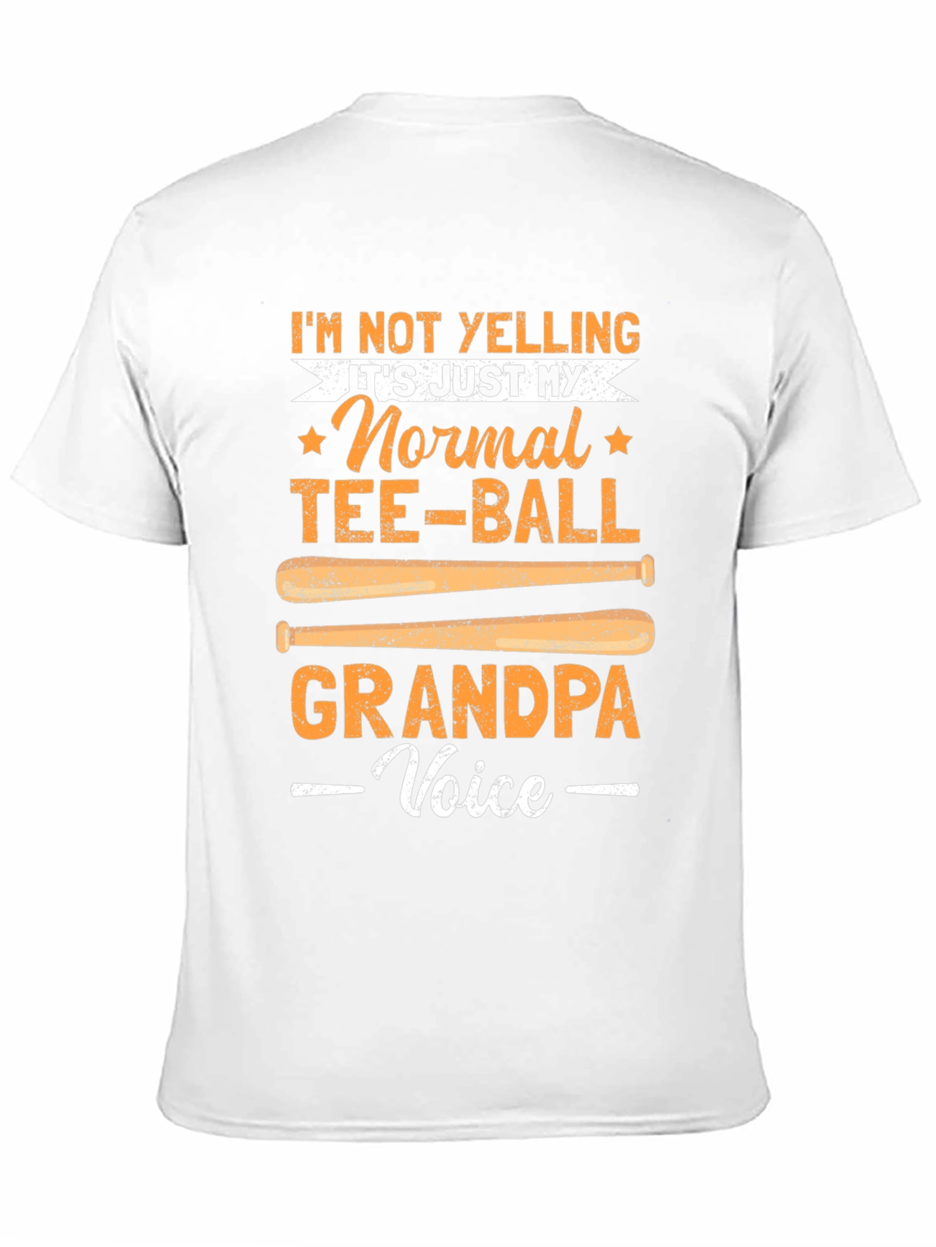 Tee-Ball Grandpa Voice T-Shirt