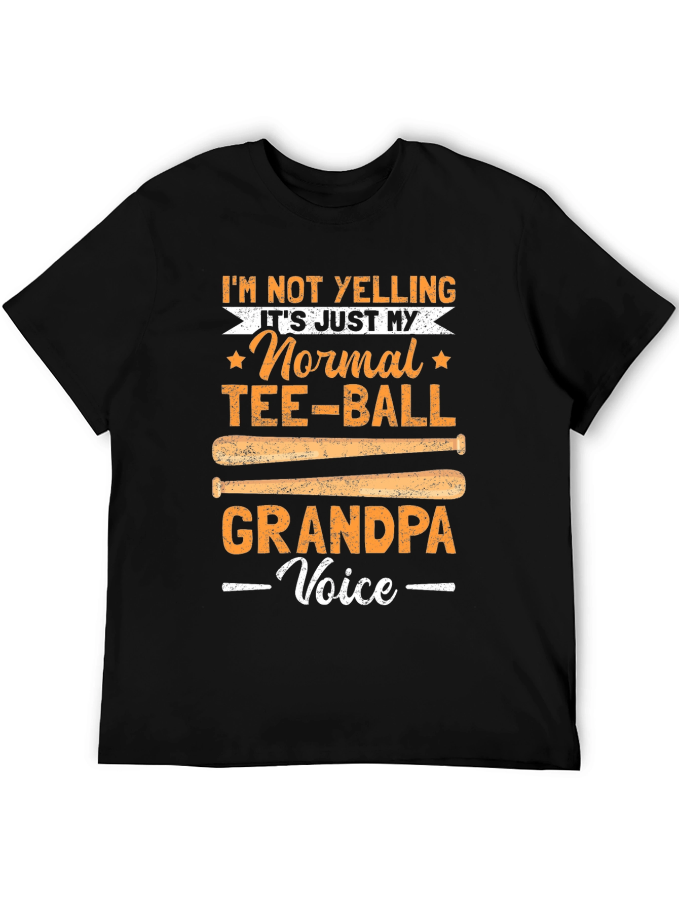 Tee-Ball Grandpa Voice T-Shirt