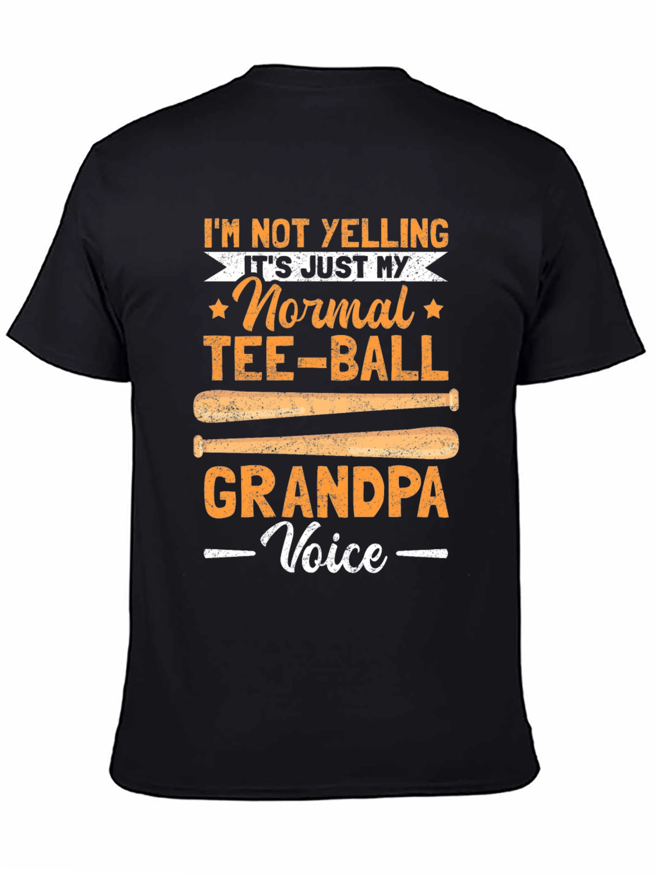 Tee-Ball Grandpa Voice T-Shirt
