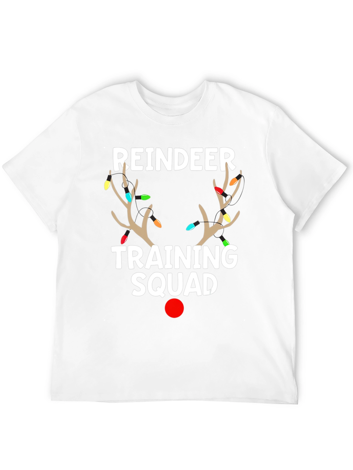 Reindeer Training Squad Christmas Graphic Tee