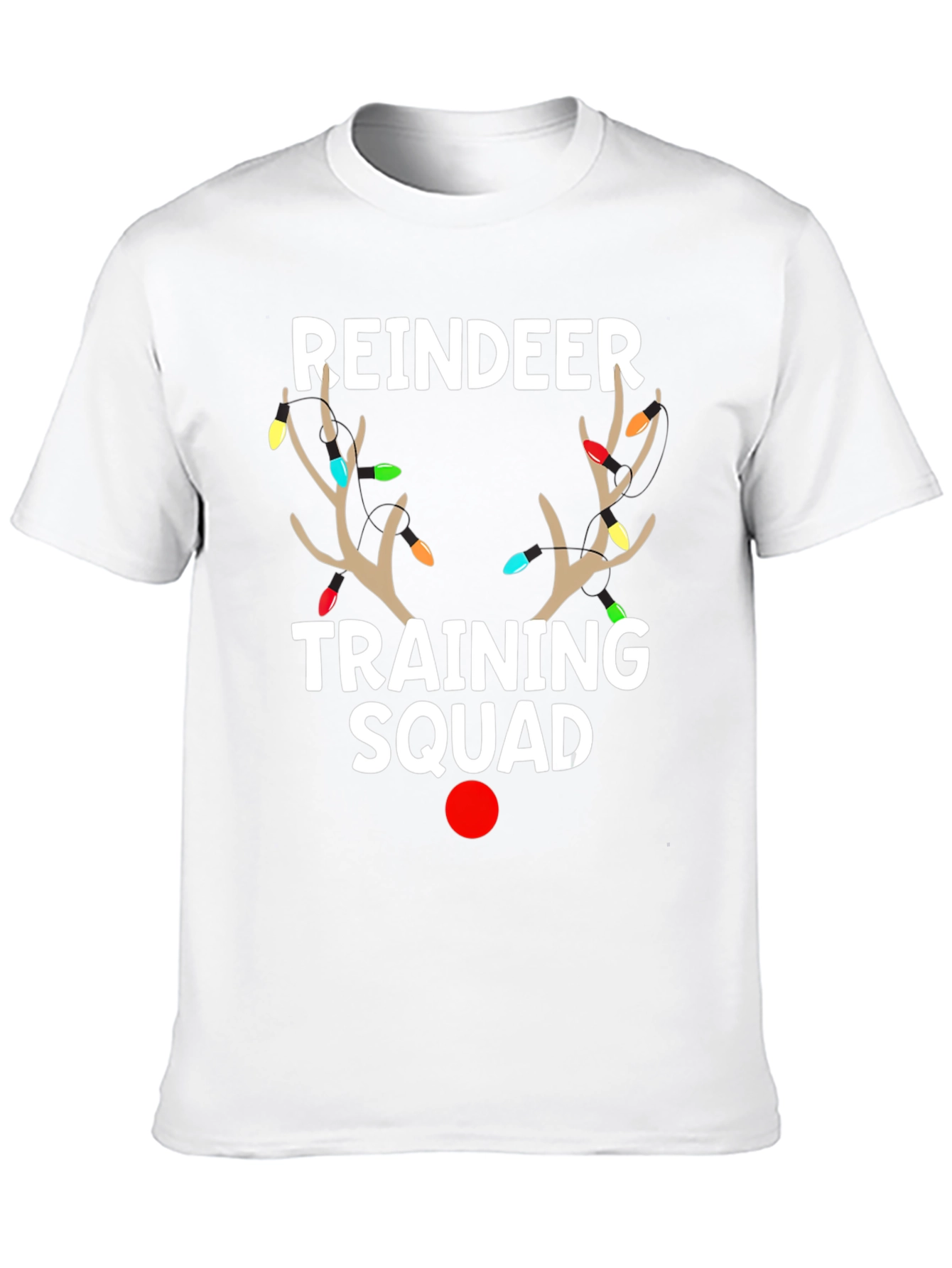 Reindeer Training Squad Christmas Graphic Tee