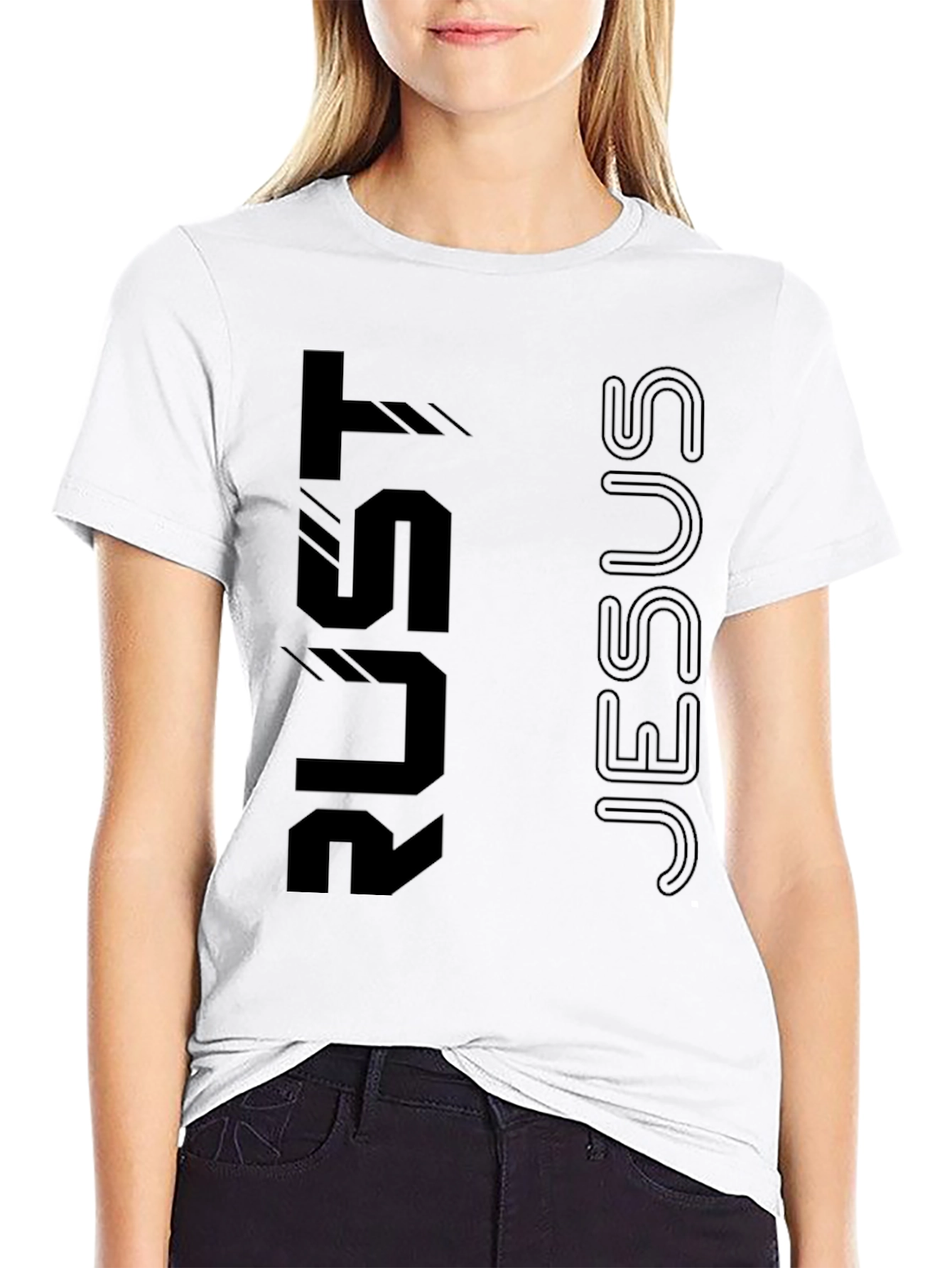 Rust Jesus T-Shirt - Modern Christian Apparel