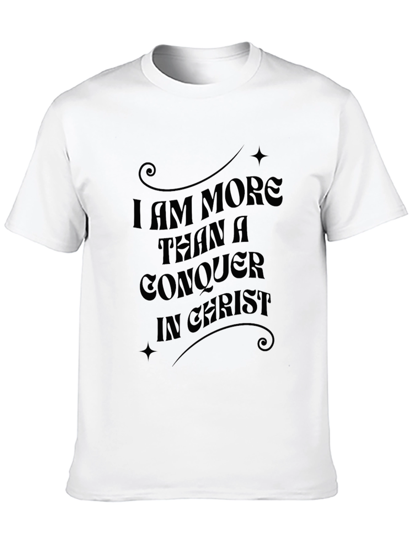 Conquer in Christ Graphic Tee