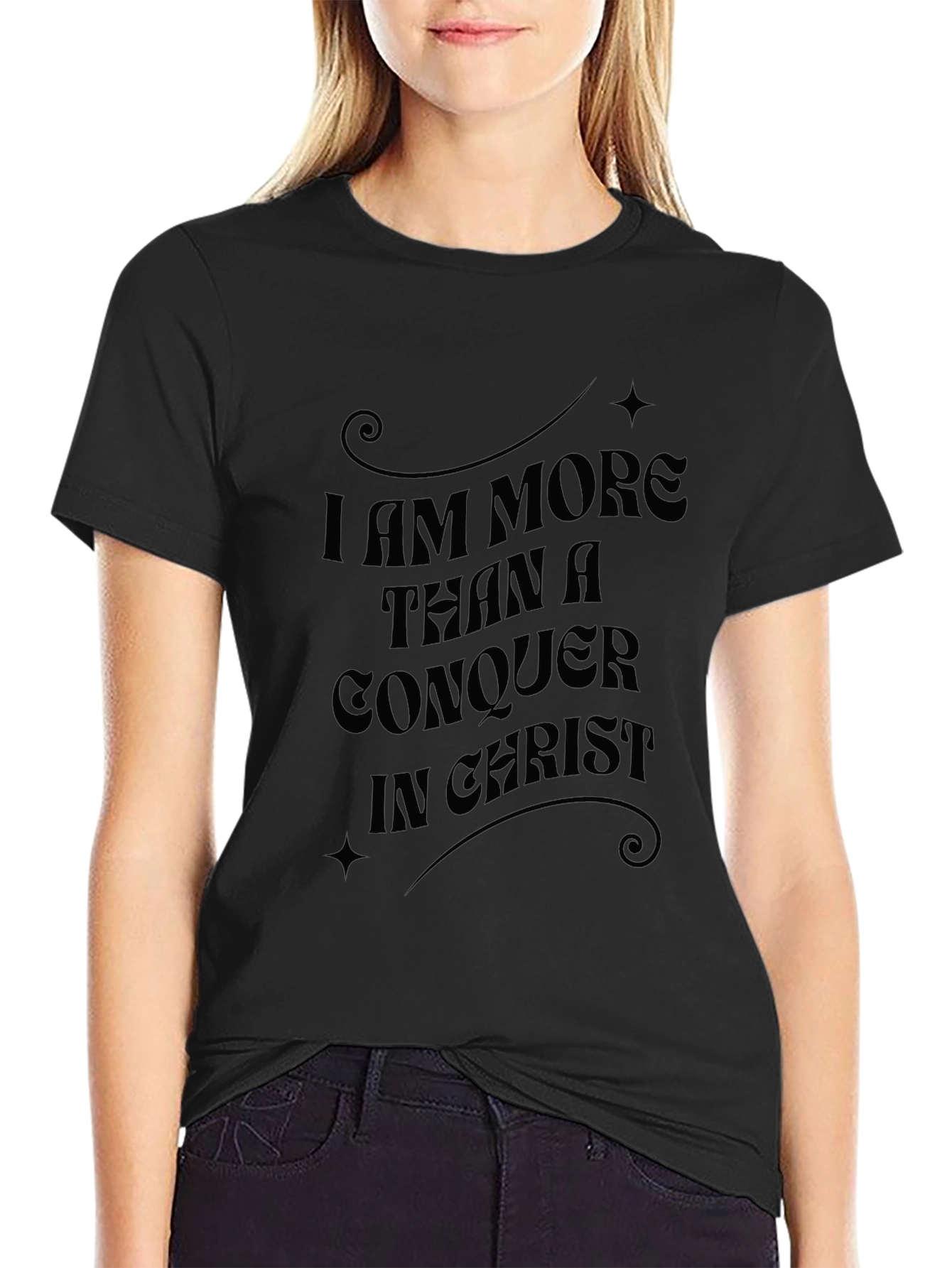 Conquer in Christ Graphic Tee