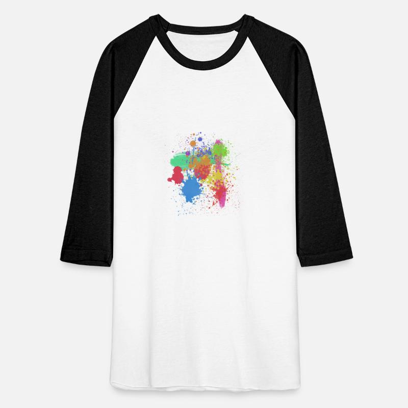 Paint splatters, colorful, happy, creative