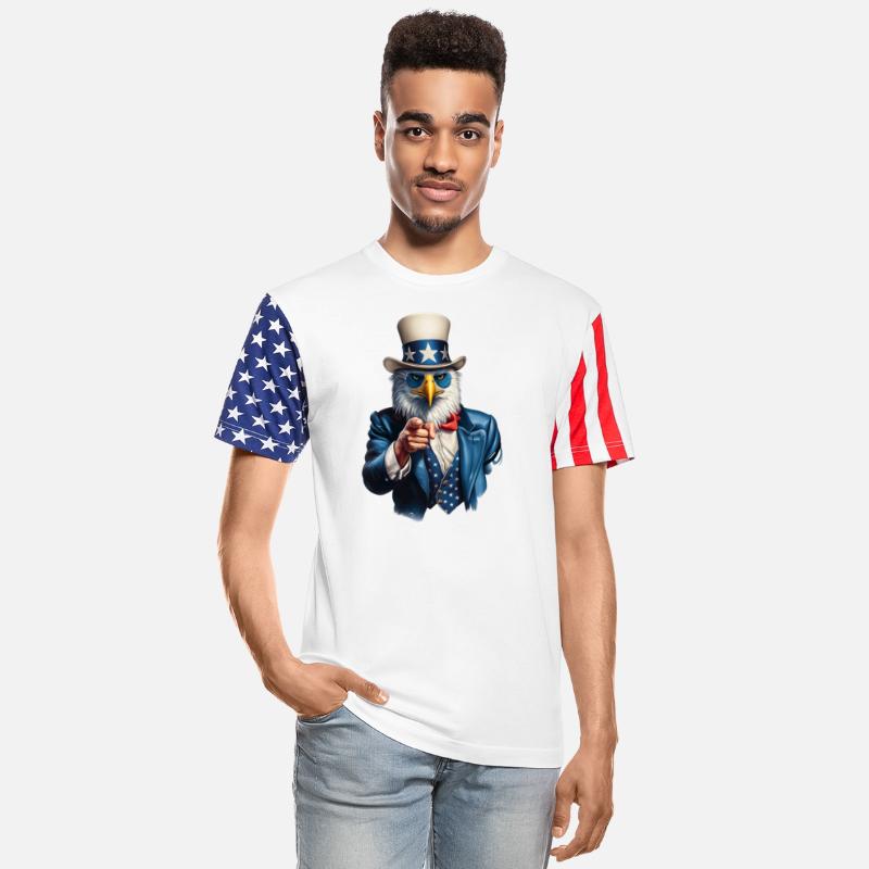 Patriotic Uncle Sam Eagle