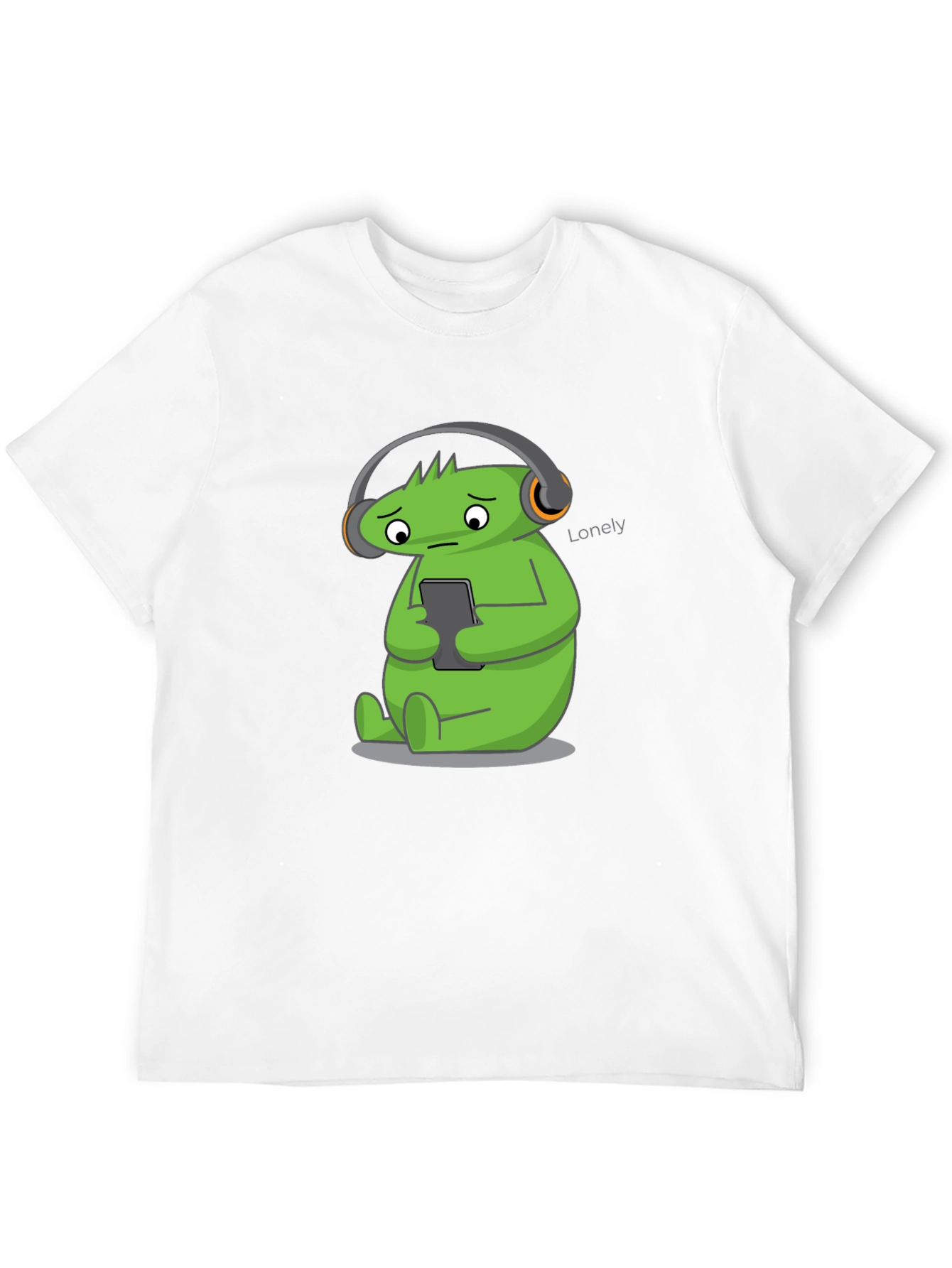 Lonely Green Monster Graphic Tee