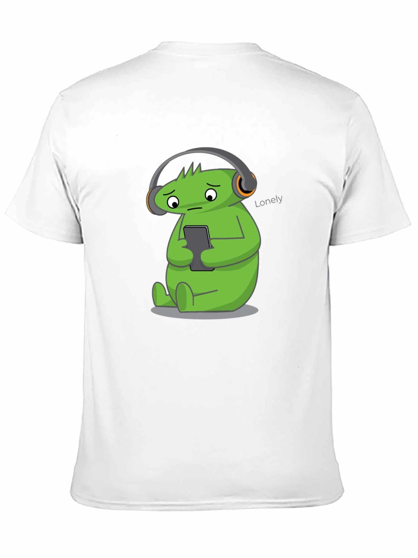 Lonely Green Monster Graphic Tee