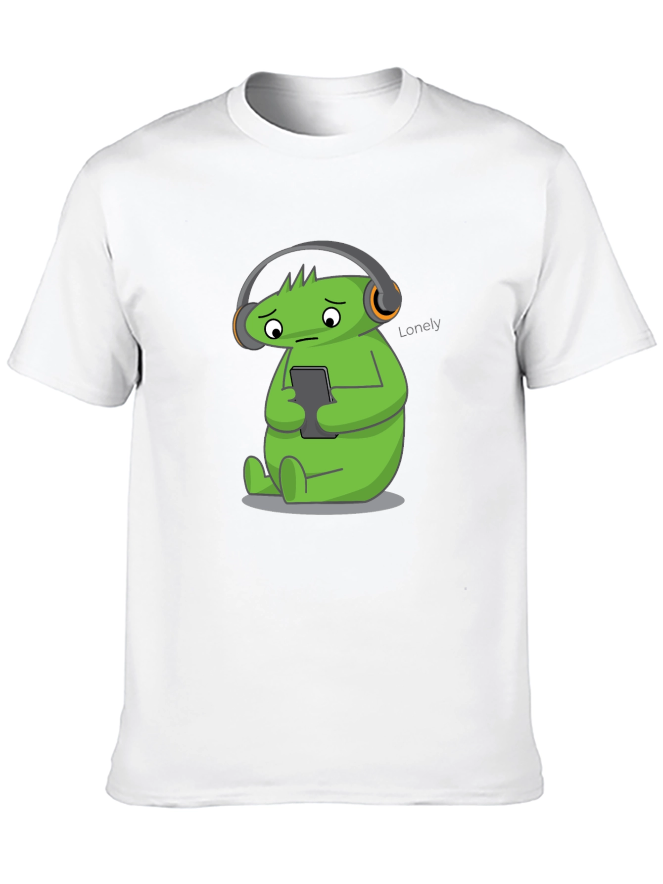 Lonely Green Monster Graphic Tee