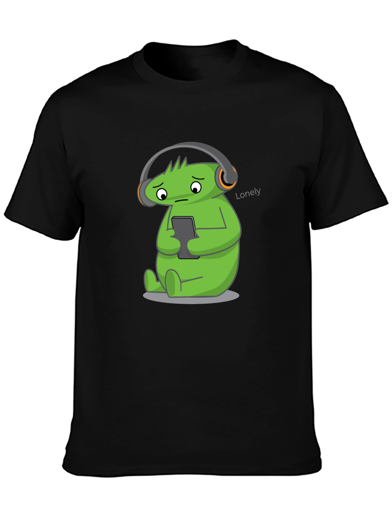 Lonely Green Monster Graphic Tee