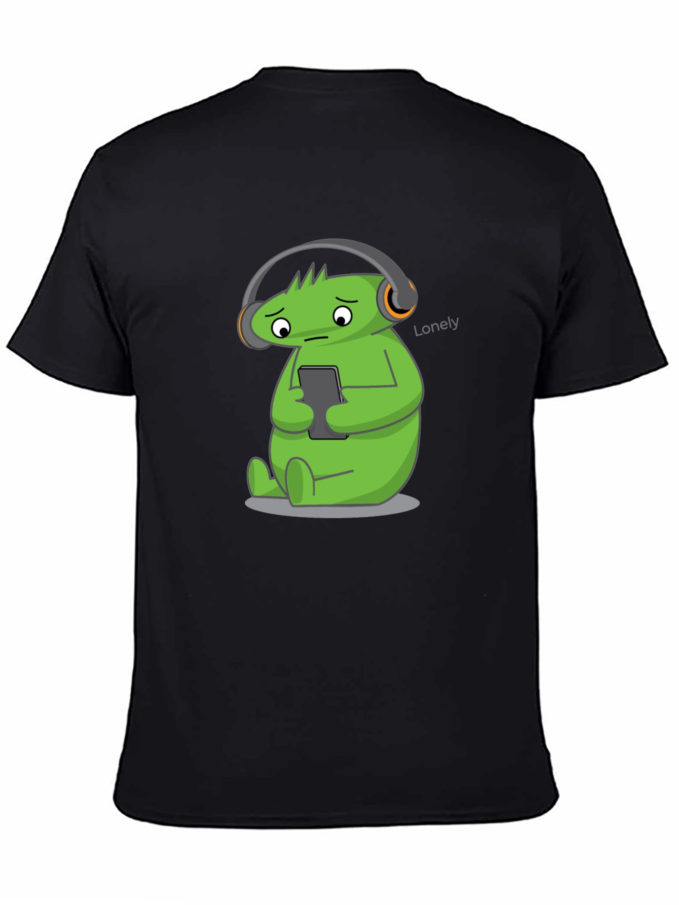 Lonely Green Monster Graphic Tee
