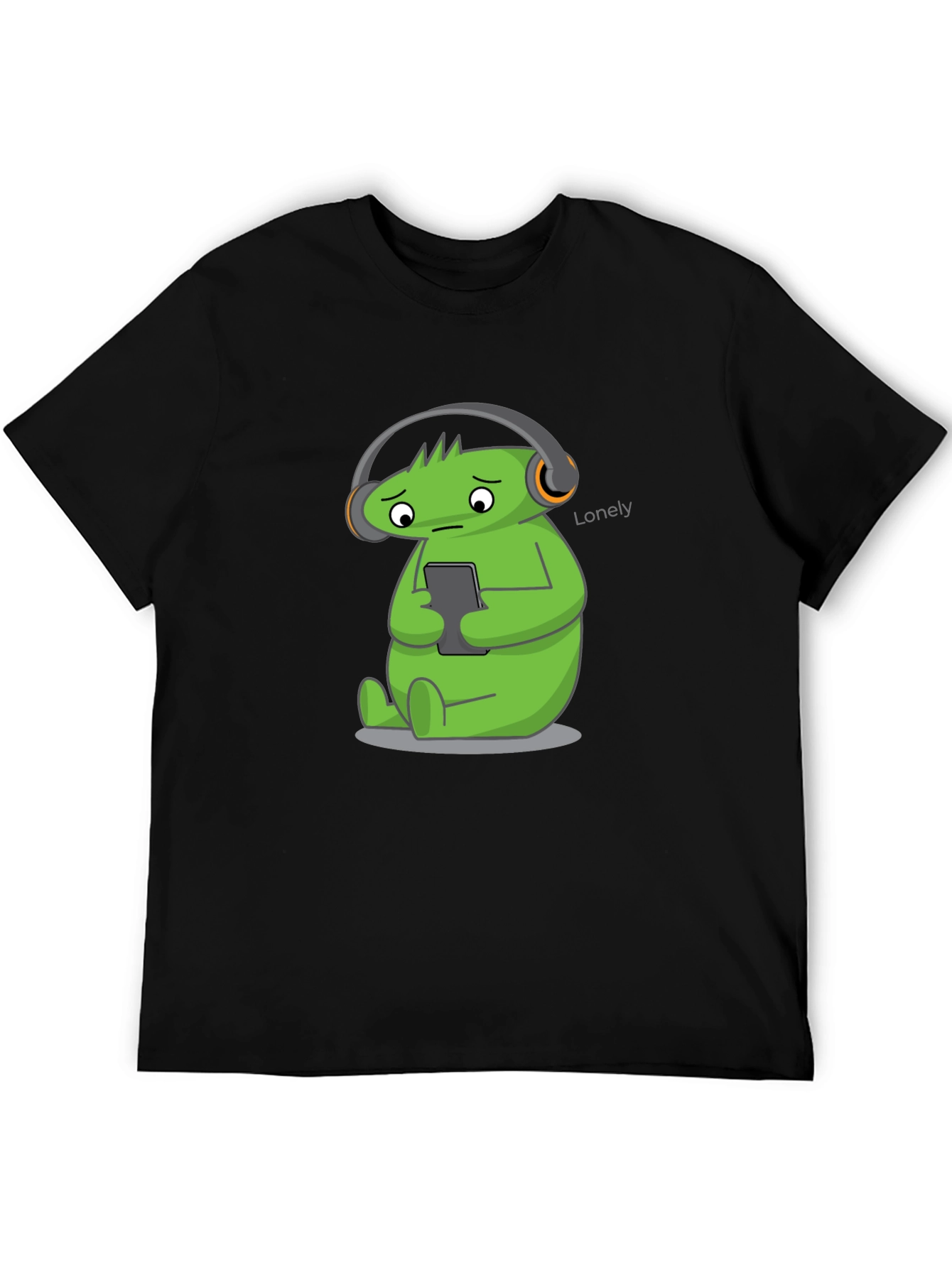 Lonely Green Monster Graphic Tee
