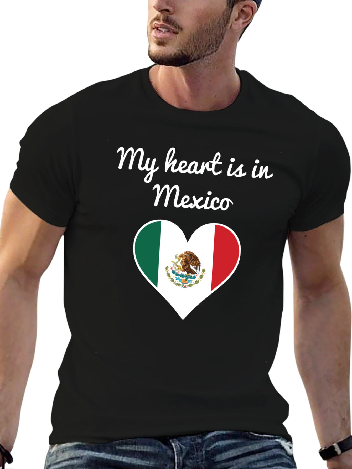 My Heart is in Mexico Graphic Tee