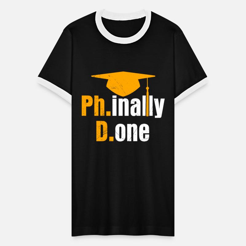 Phinished Done Finished Doctor Graduation Ph.D