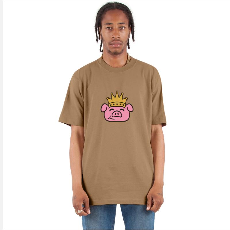 Pig King Head Queen Crown Prince Princess
