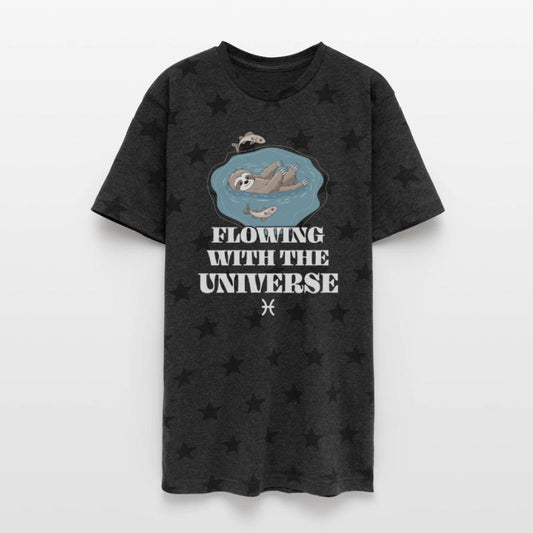 Pisces Zodiac Sloth Flowing With The Universe