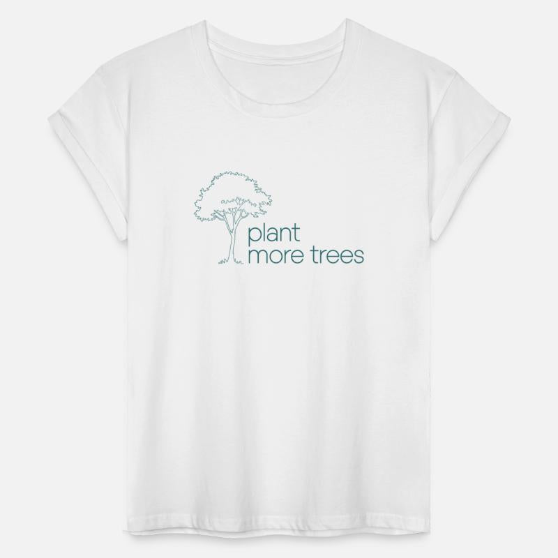 Plant More Trees Nature Conservation Slogan