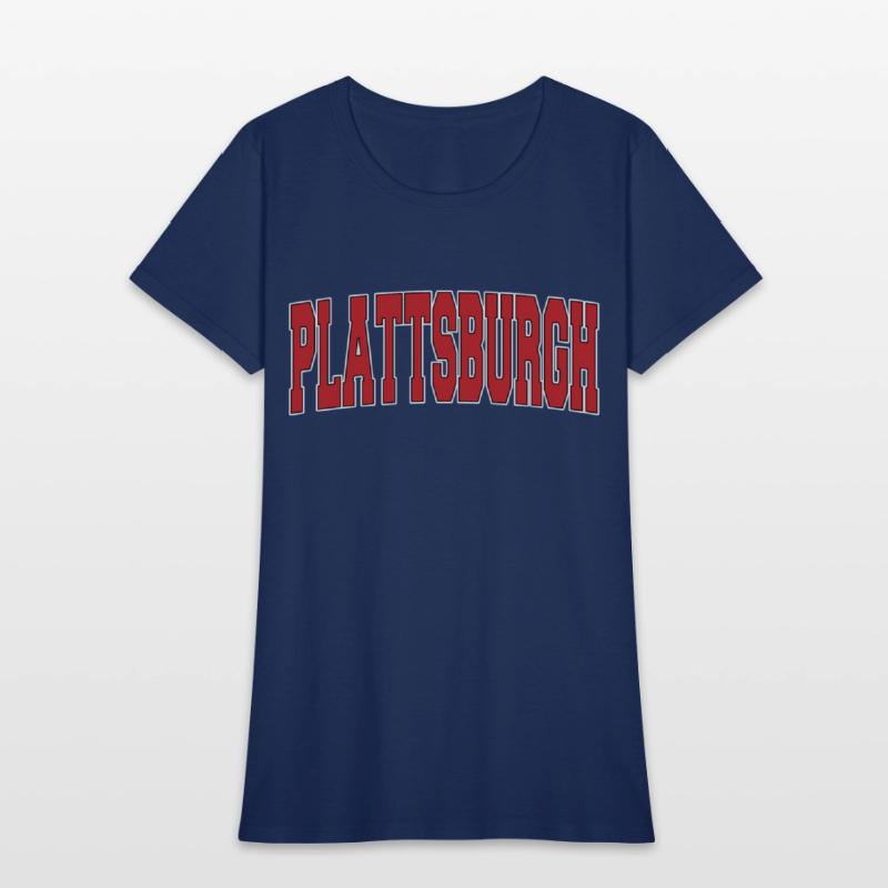 Plattsburgh Ny New York Varsity Style Usa Sports
