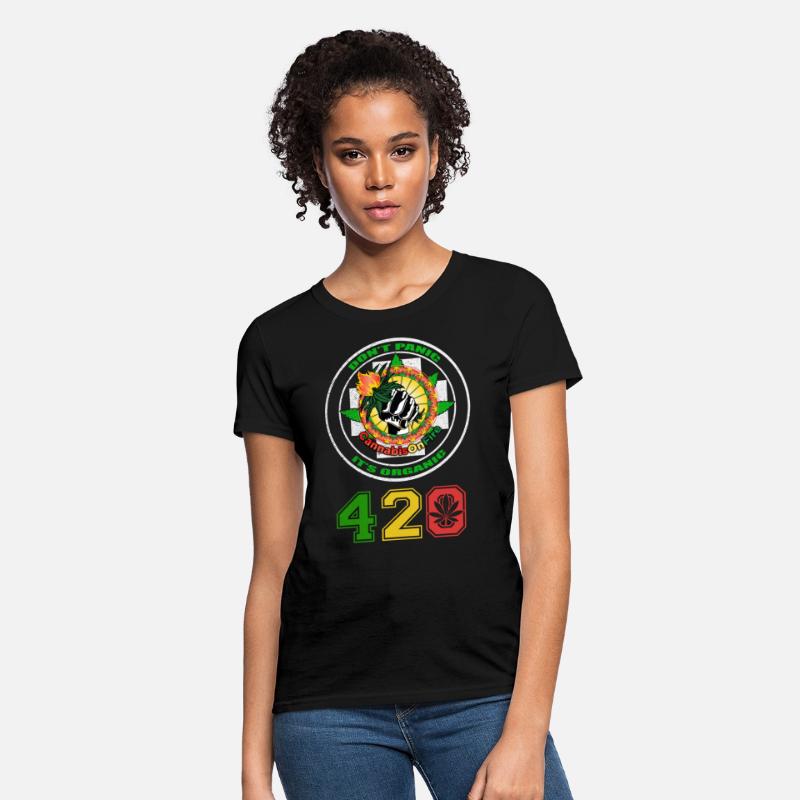 Playful 420 On Fire Organic Weed Marijuana Design