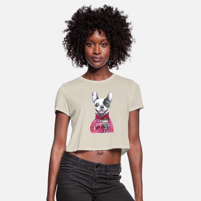 Playful Dog Graphic T-Shirt