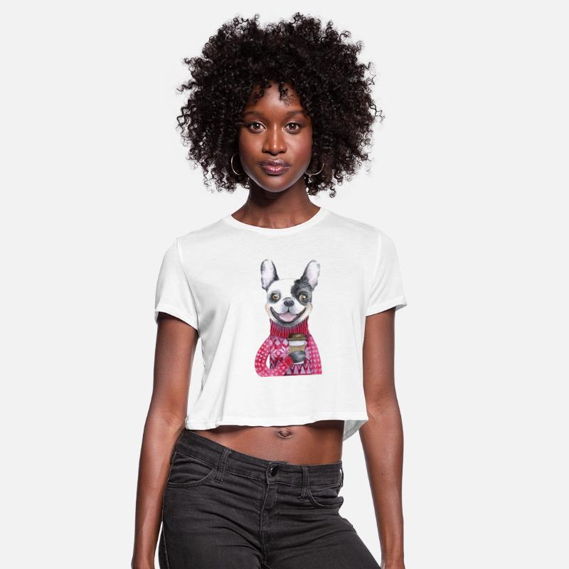 Playful Dog Graphic T-Shirt