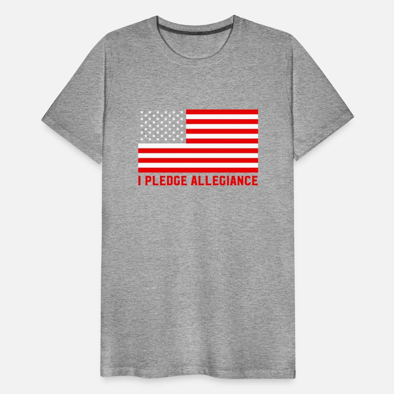 Pledge Allegiance American Flag Patriotic Design