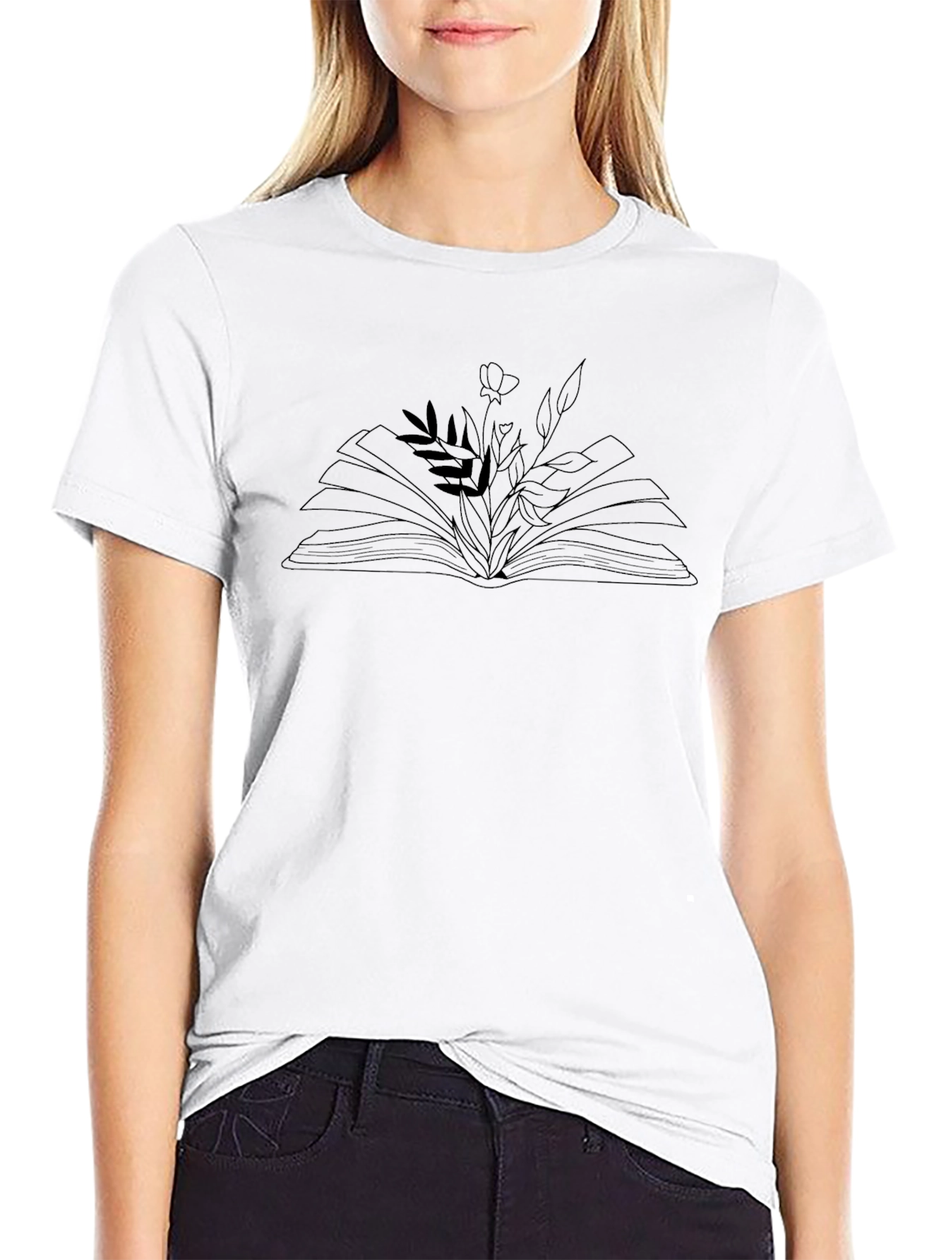 Botanical Book Graphic Tee