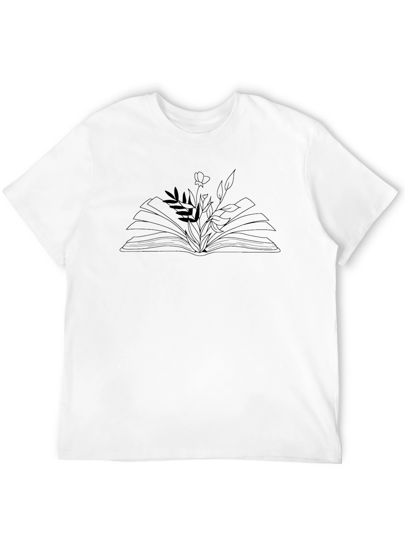 Botanical Book Graphic Tee