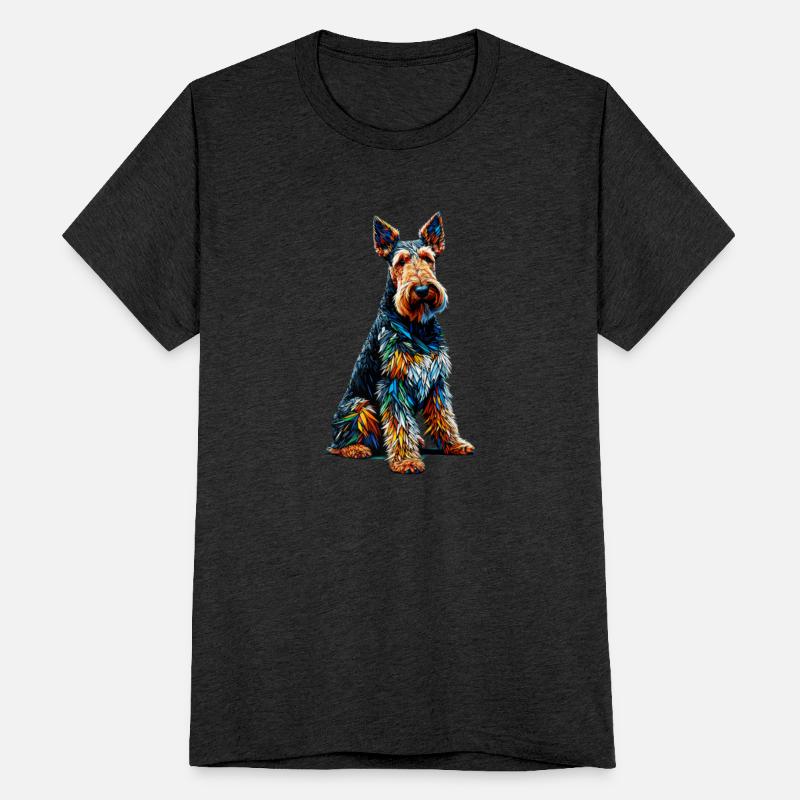 Polygon Art Terrier Terriers Premium