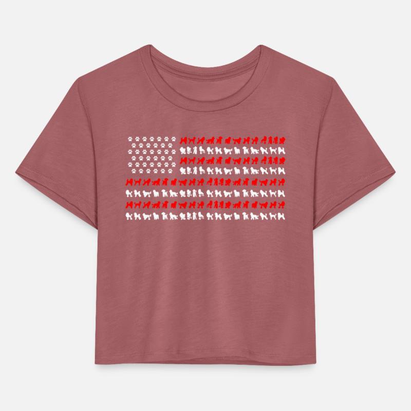 Poodle Owner, Poodle US Flag