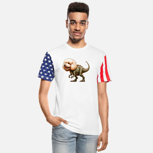 Poodle T-Rex Hybrid Mythical Creature Design