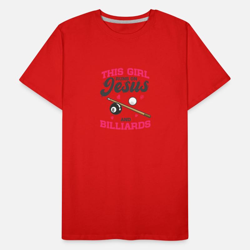 Pool 8-Ball This Girl Runs On Jesus And Billiards