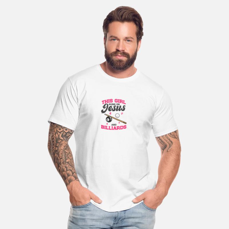 Pool 8-Ball This Girl Runs On Jesus And Billiards