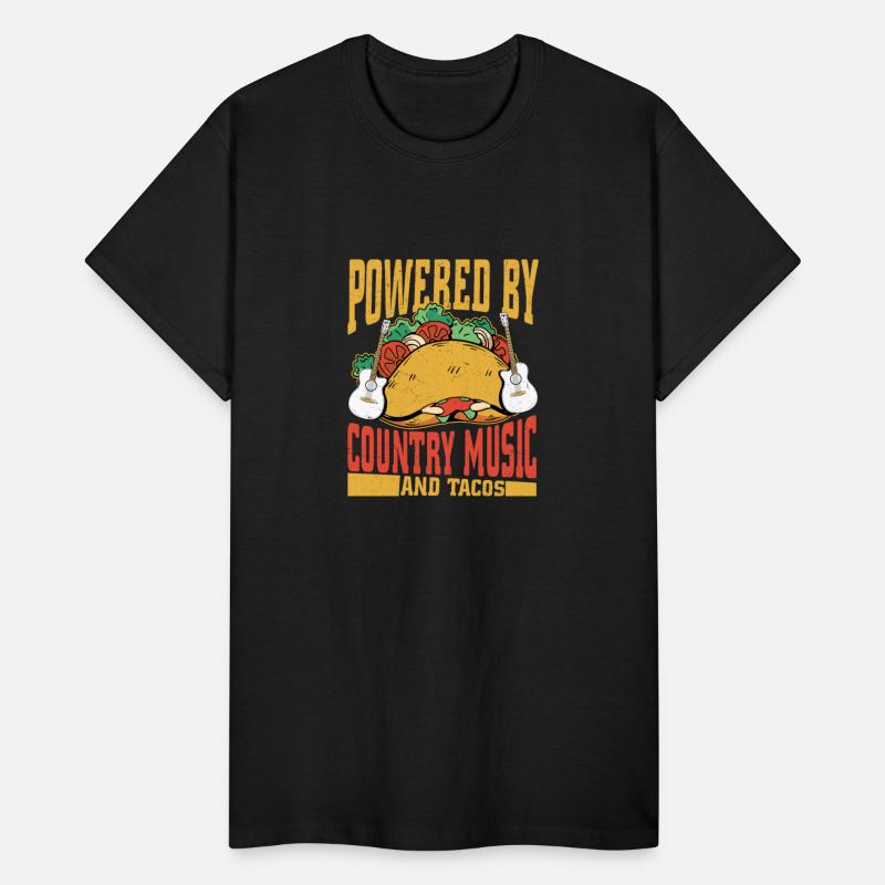 Powered By Country Music & Tacos Cowboy Western