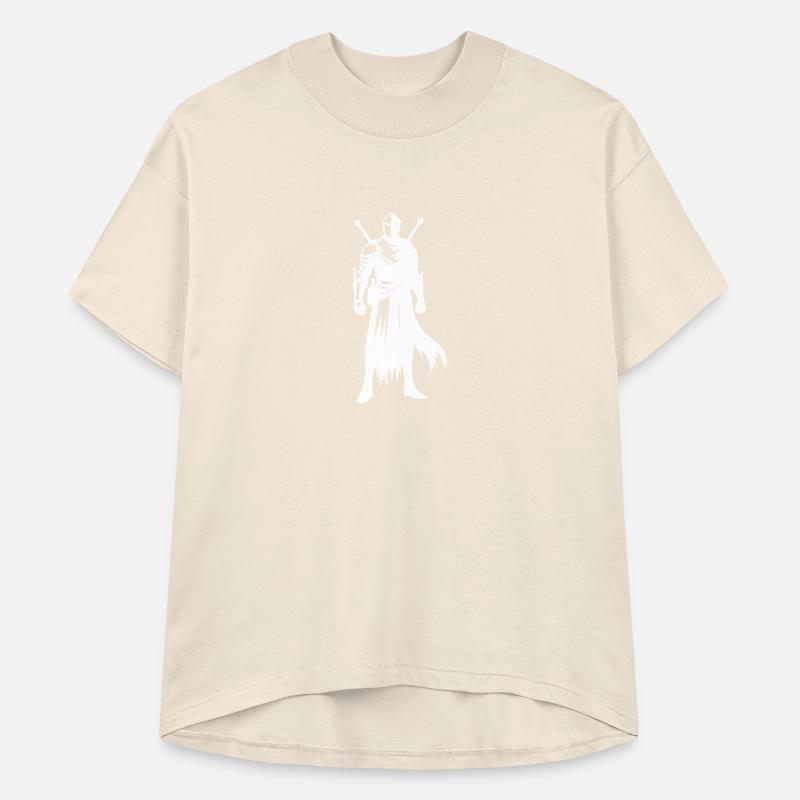 Proud Knight Warrior With Sword And Shield