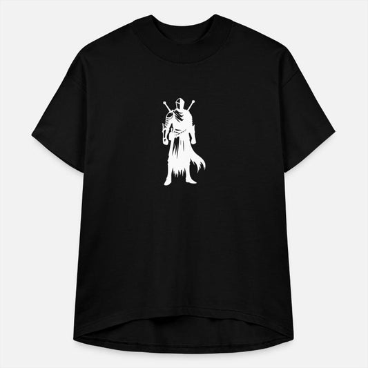 Proud Knight Warrior With Sword And Shield