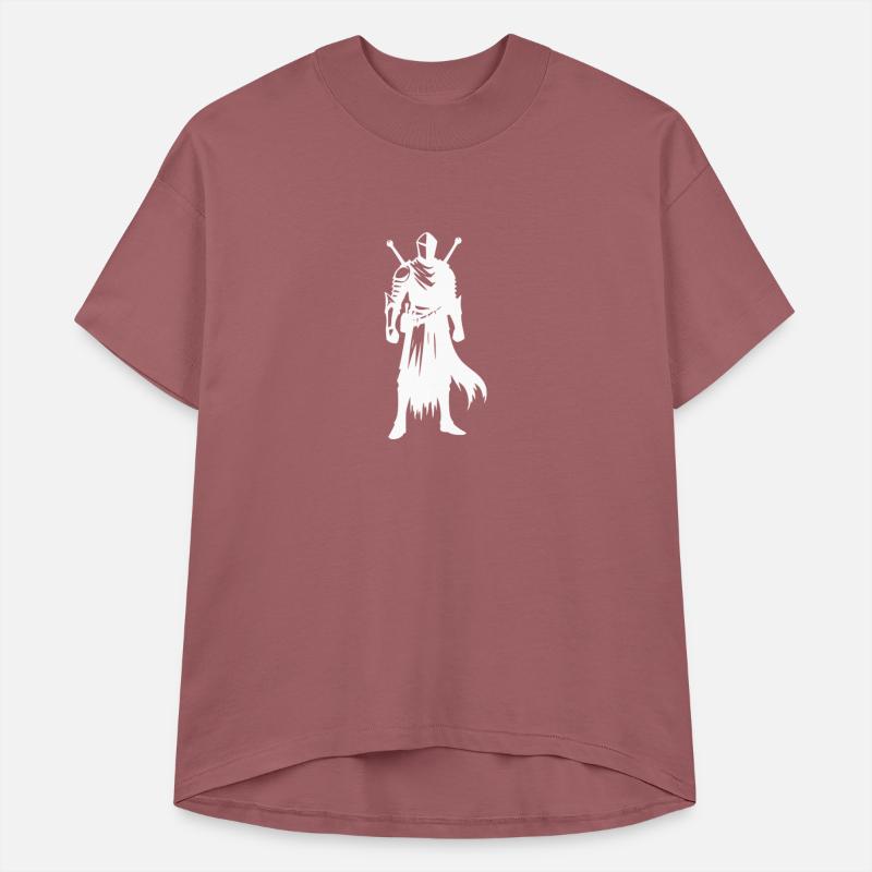 Proud Knight Warrior With Sword And Shield