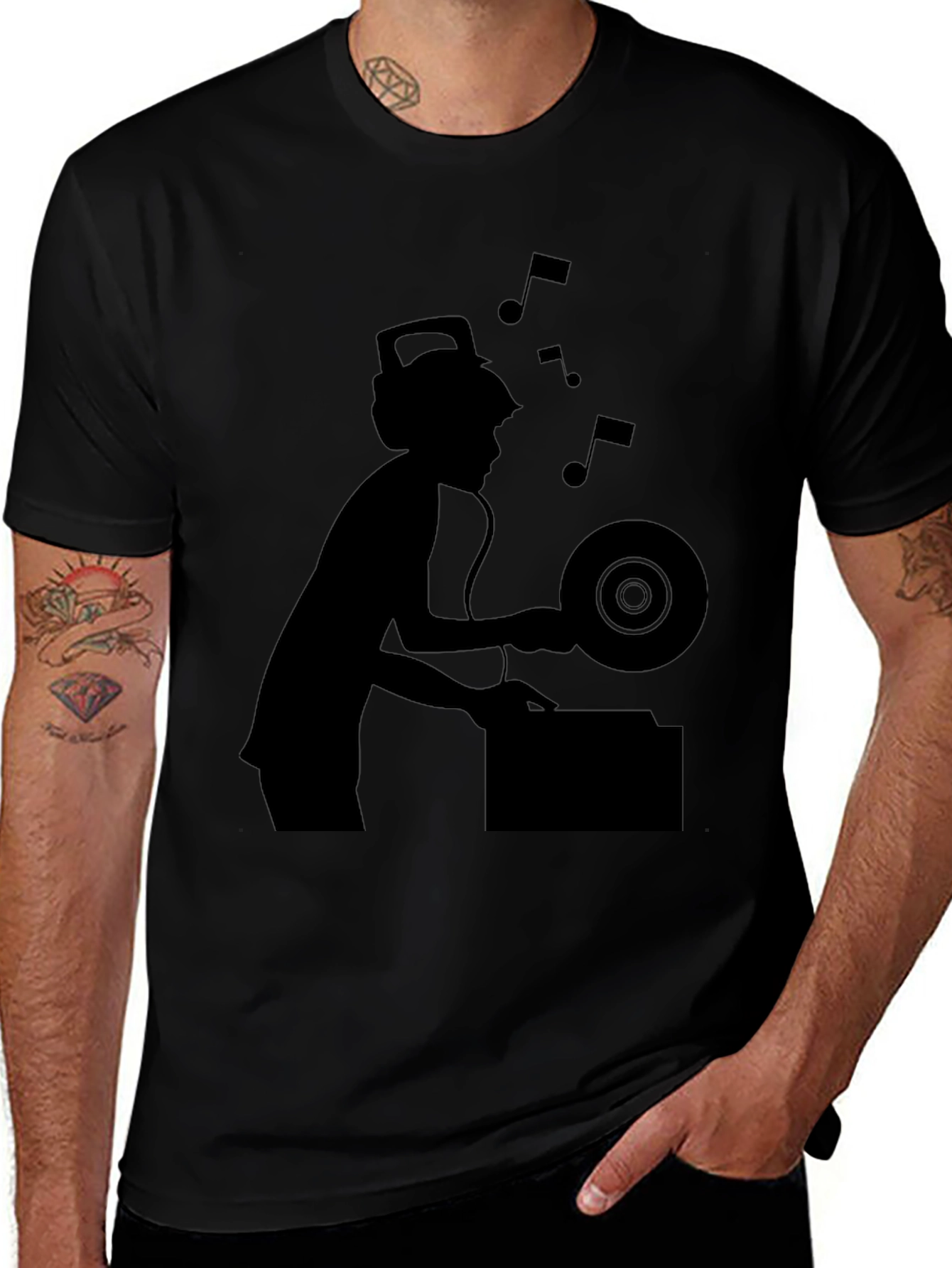 DJ Music Graphic T-Shirt