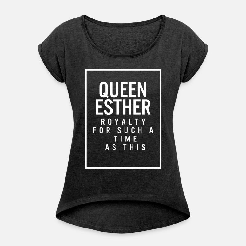 Purim Shirt, Queen Esther Royalty For Such A Time