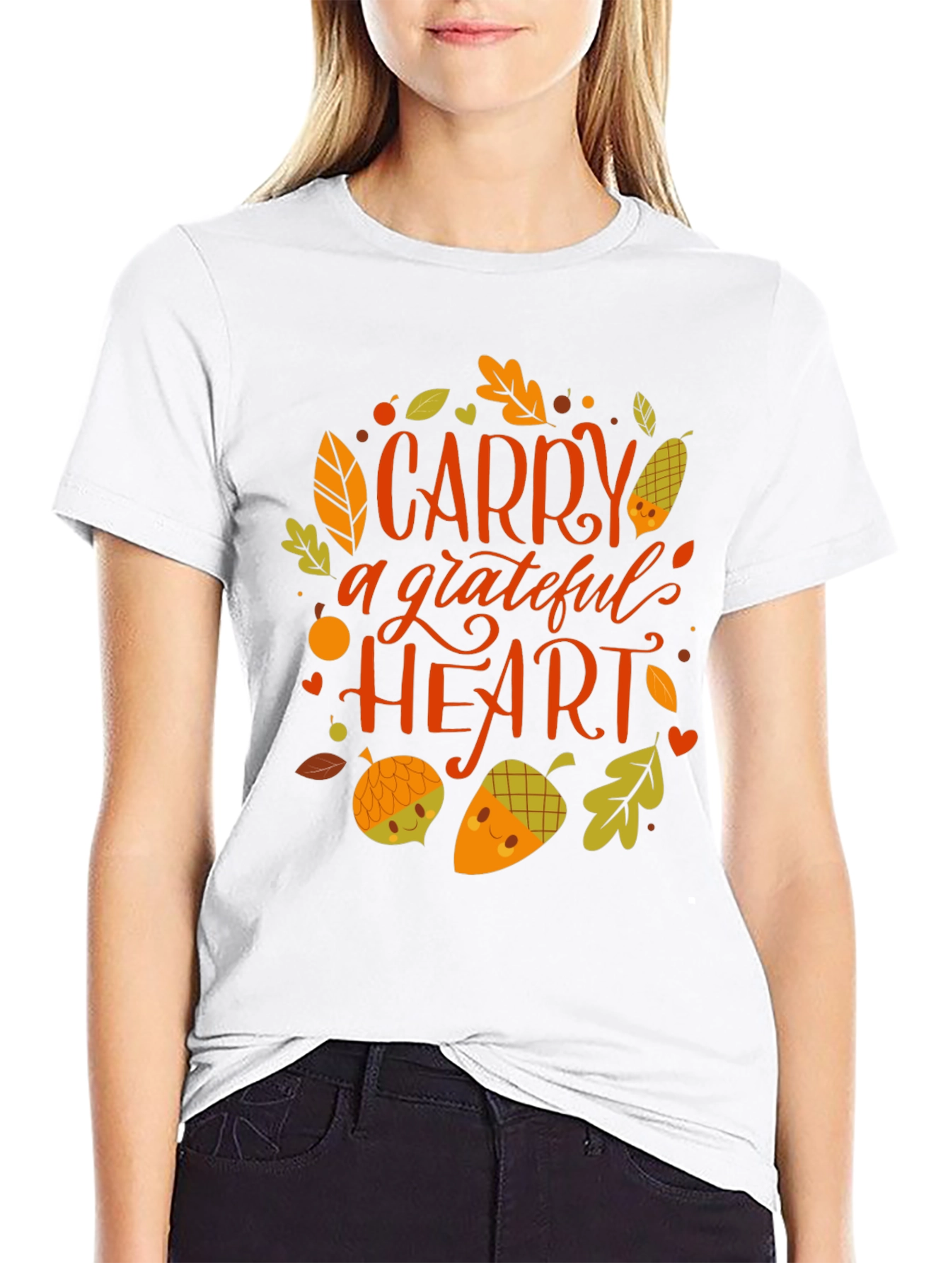 Grateful Heart Graphic Tee